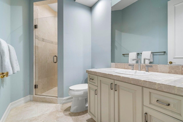 7500 Marsh Cv, Palm Beach Gardens, FL 33418 - bathroom with vanity and a shower stall