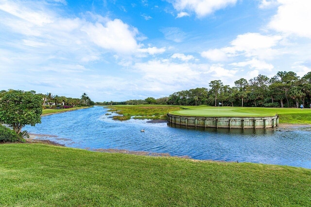 7500 Marsh Cv, Palm Beach Gardens, FL 33418 - water view with a tree filled landscape