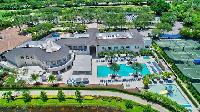 bird's eye view