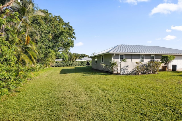 view of yard