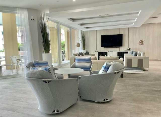 view of community lobby