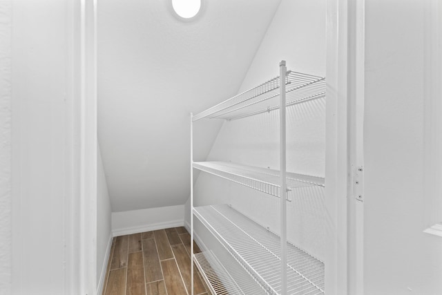 2349 SE Union Park Dr, Port Saint Lucie, FL 34952 - walk in closet featuring wood tiled floor
