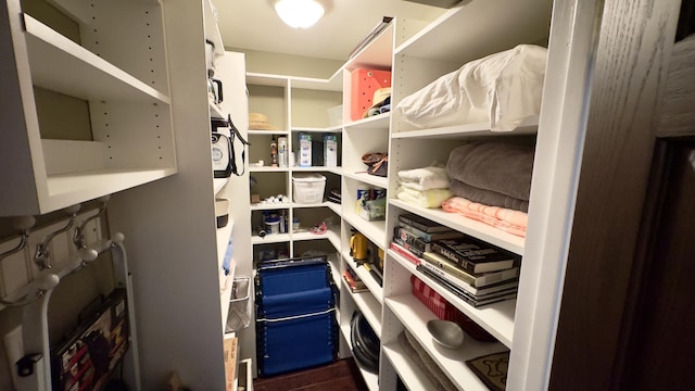 view of pantry