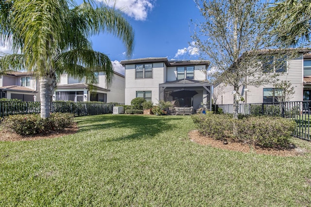 800 SE Villandry Way, Port Saint Lucie, FL 34984 - rear view of house with central air condition unit