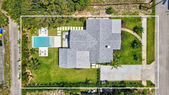 108 NW 4th Ave, Delray Beach, FL 33444 - aerial view of property and surrounding area with property parcel outlined