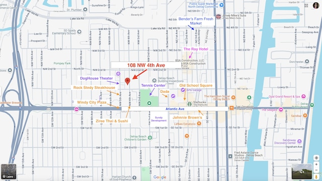 108 NW 4th Ave, Delray Beach, FL 33444 - map / location