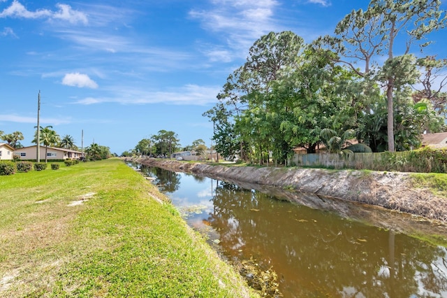 property view of water