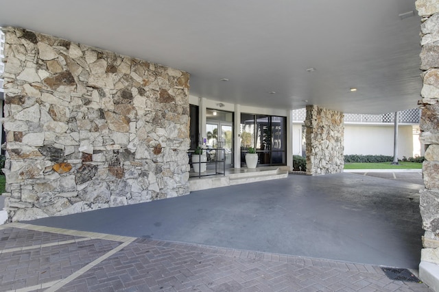 336 Golfview Rd Unit 807, North Palm Beach, FL 33408 - community pool with a patio, a water view, fence, and a yard