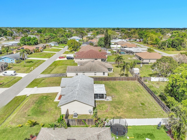 birds eye view of property featuring a residential view