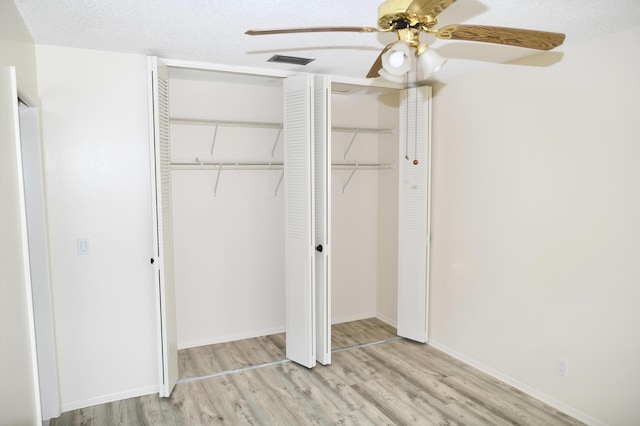 closet with visible vents