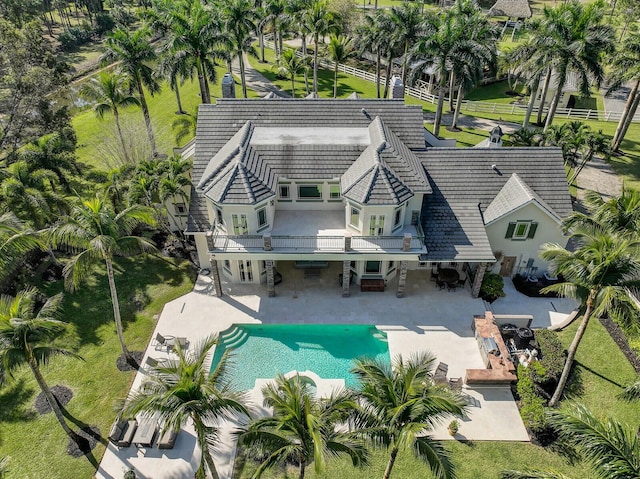 bird's eye view