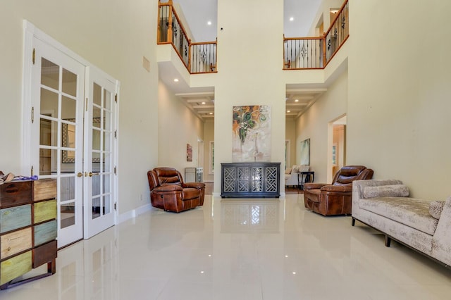 community lobby featuring stairs