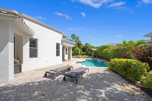 pool featuring a patio