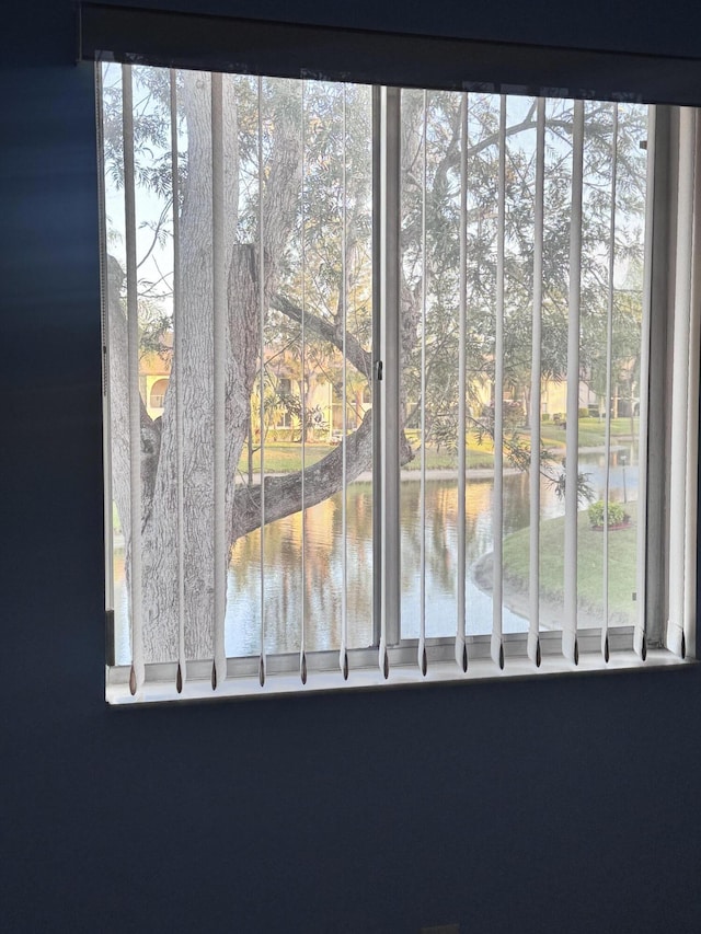 room details with a water view