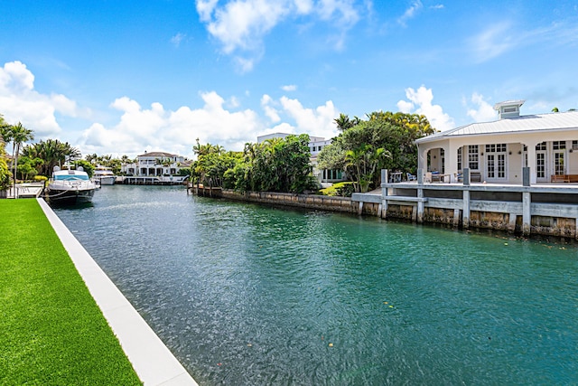 property view of water