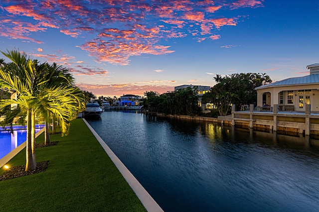 property view of water