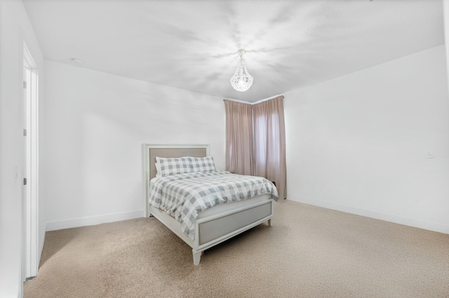 bedroom with baseboards