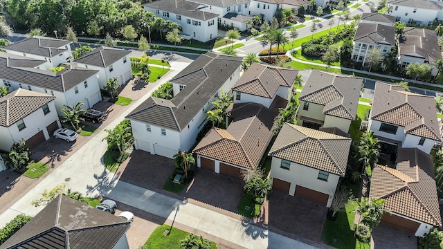 birds eye view of property featuring a residential view