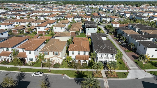 drone / aerial view featuring a residential view