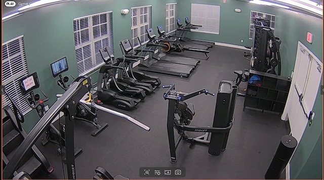 2045 NW 127th Ter, Coral Springs, FL 33071 - workout area with baseboards