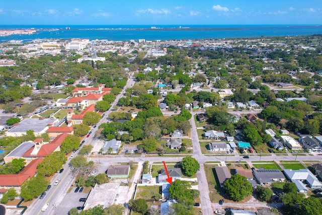 1204 Easter Ave, Fort Pierce, FL 34950 - aerial view of property and surrounding area featuring a nearby body of water and nearby suburban area