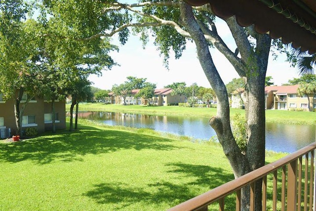 property view of water