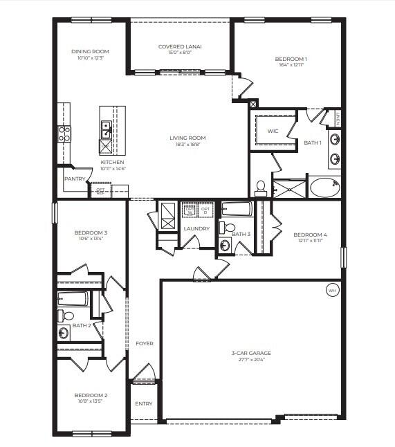 view of layout