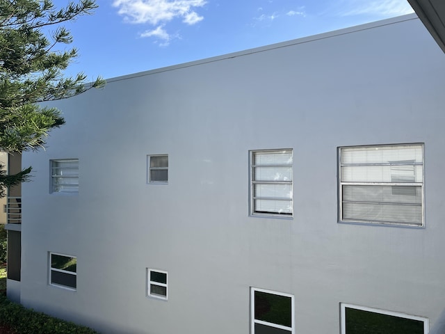 view of property exterior featuring stucco siding