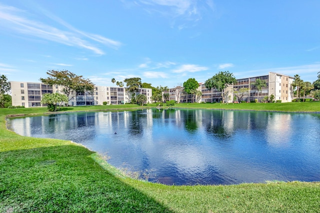 property view of water