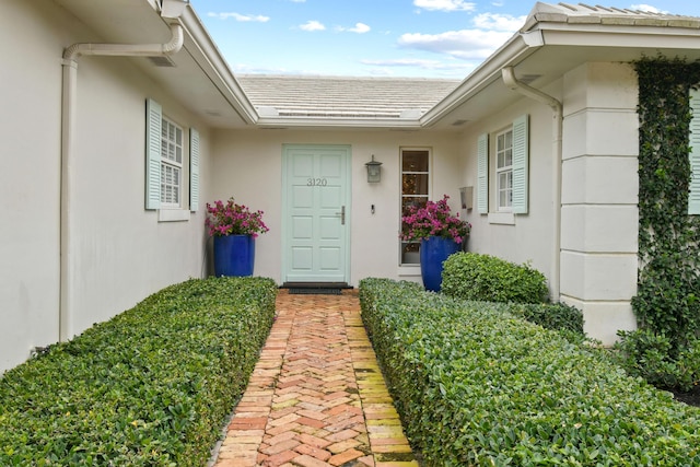 view of entrance to property