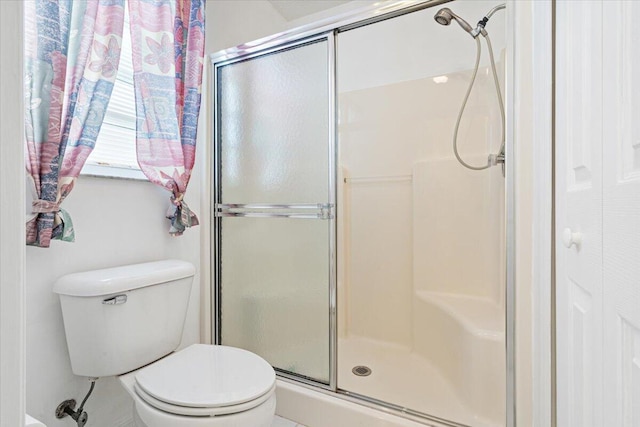 6625 Alheli Ct, Fort Pierce, FL 34951 - bathroom featuring toilet and a stall shower