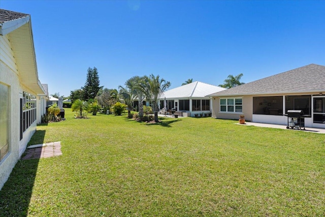6625 Alheli Ct, Fort Pierce, FL 34951 - view of yard with a sunroom