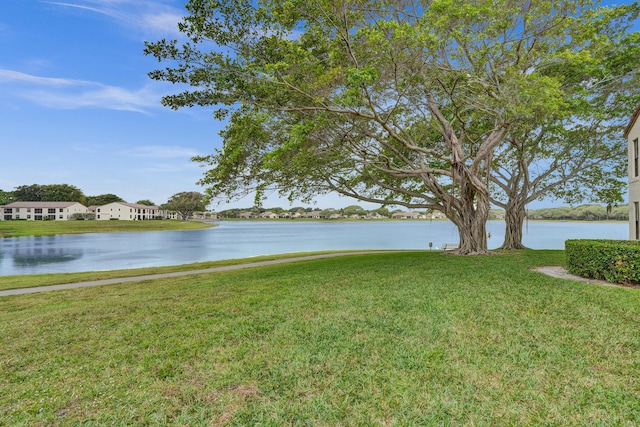 property view of water