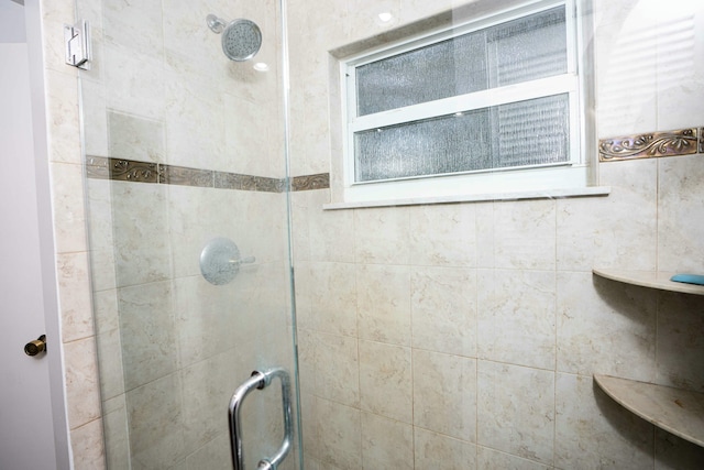 full bath with a stall shower