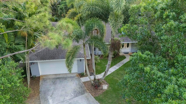 aerial overview of property's location