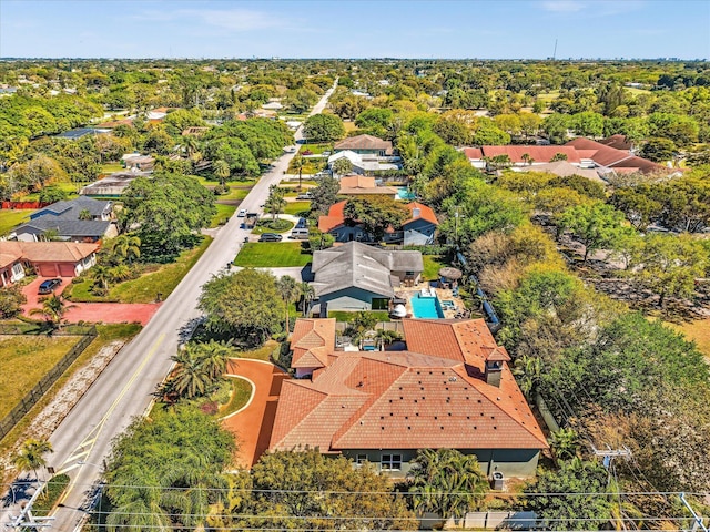 3934 Sherwood Blvd, Delray Beach, FL 33445 - bird's eye view with a residential view