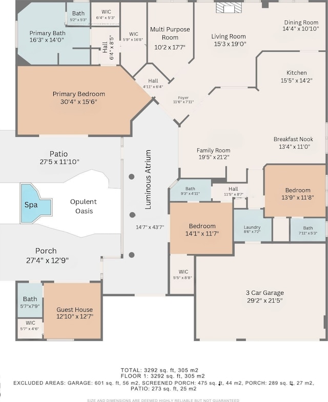 3934 Sherwood Blvd, Delray Beach, FL 33445 - view of floor plan / room layout