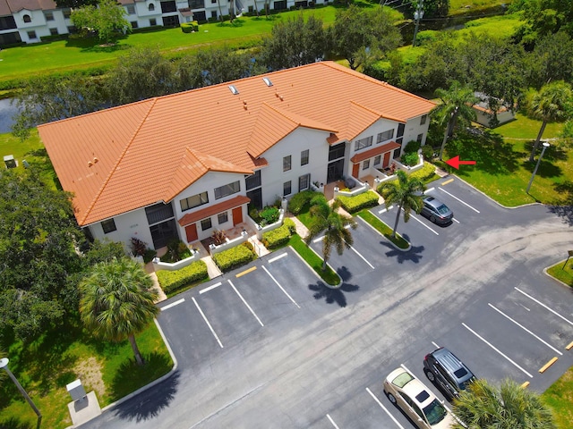 birds eye view of property featuring a residential view