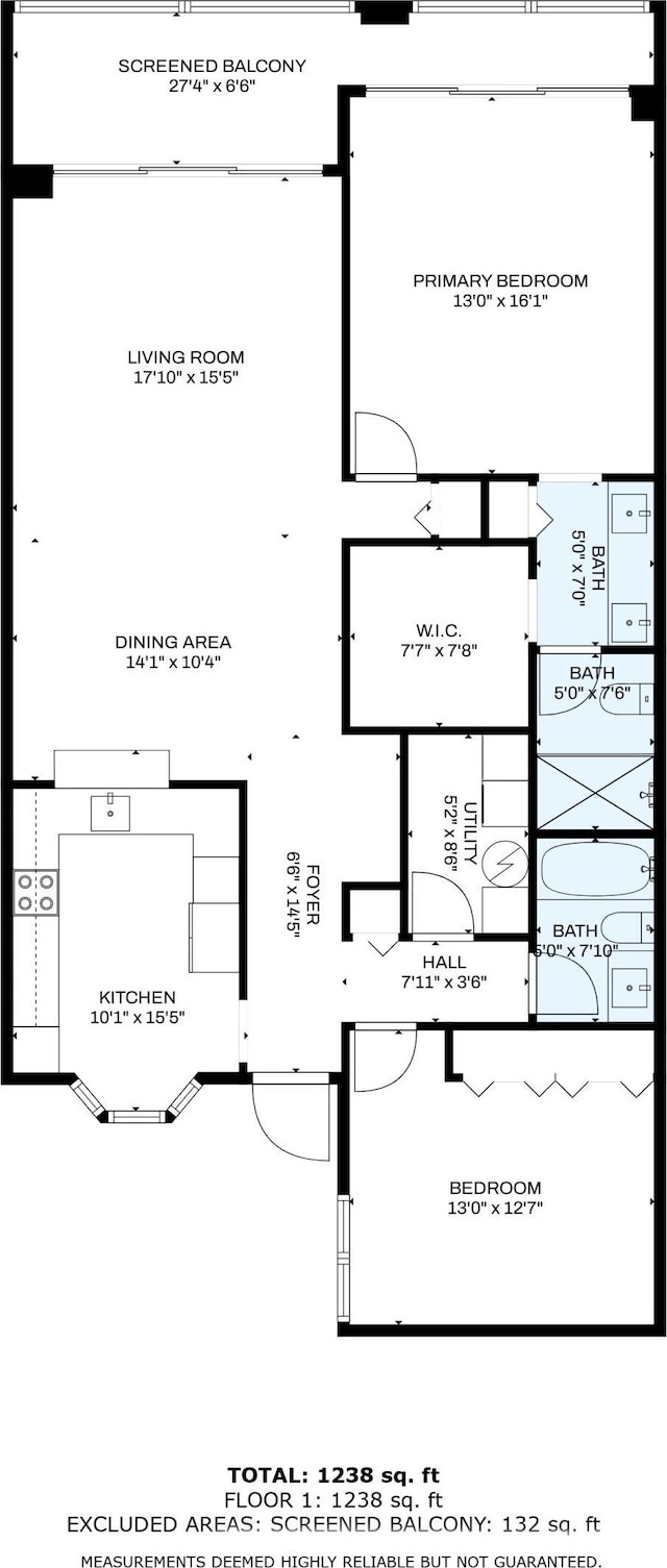 6620 Boca De Mar Dr Unit 105, Boca Raton, FL 33433 - view of layout