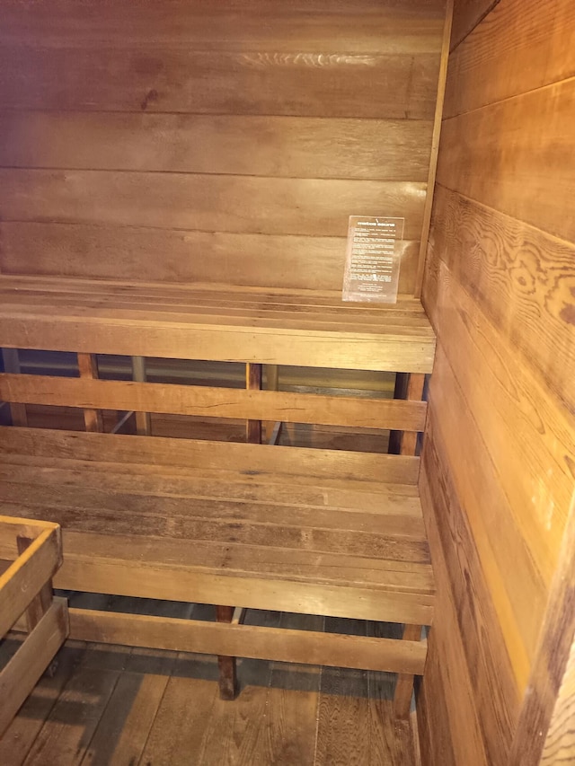 view of sauna / steam room