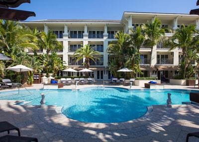 community pool with a patio area