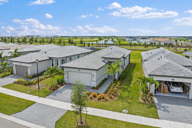 bird's eye view featuring a residential view