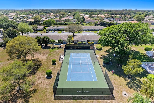 bird's eye view featuring a residential view