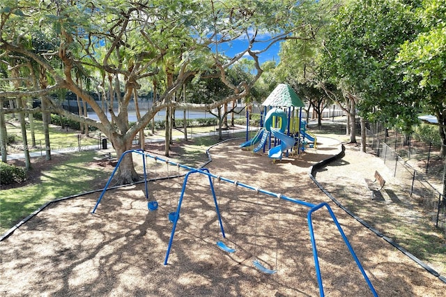 view of community play area