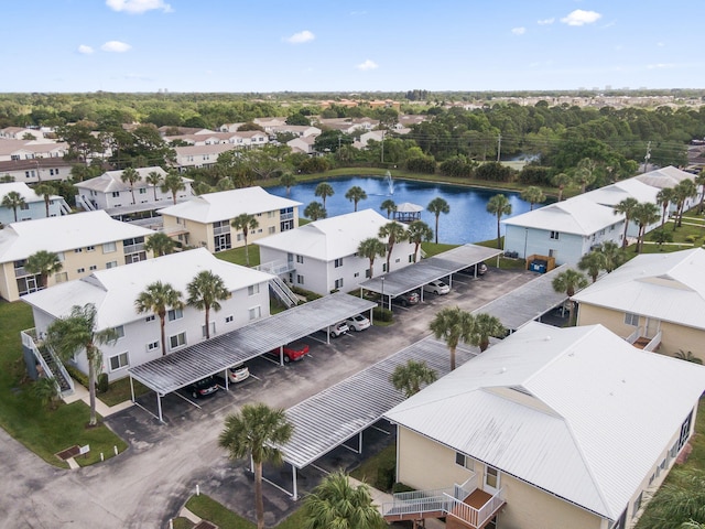 218 SE Village Dr Unit 218, Port Saint Lucie, FL 34952 - aerial perspective of suburban area with a large body of water