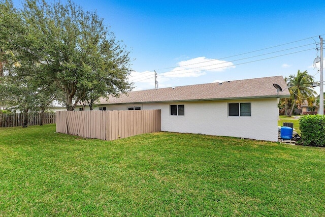 exterior space featuring fence