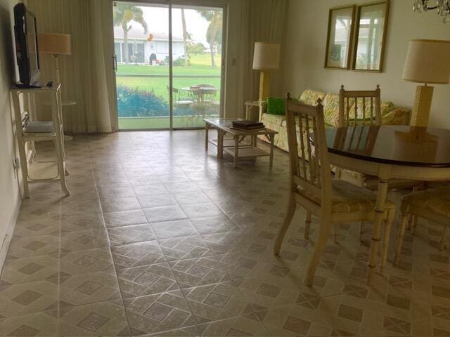 view of dining room