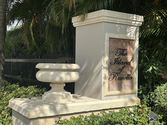162 SE Strada Tione, Port Saint Lucie, FL 34952 - community sign featuring fence