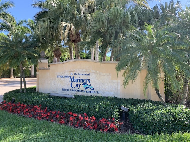 700 Scotia Dr Unit 103, Hypoluxo, FL 33462 - view of community / neighborhood sign