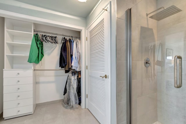 view of closet